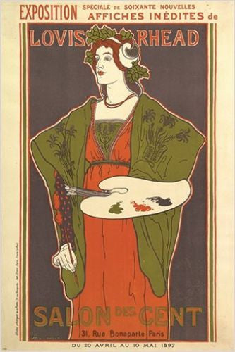 louis john rhead SPECIAL EXPOSITION 1897 vintage ad poster 24X36 RARE GEM