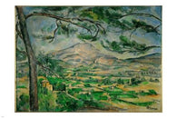 CEZANNE Mont Sainte-Victoire Courtauld FINE ART POSTER Impressionist 24X36
