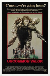 gene hackman UNCOMMON VALOR movie POSTER 1983 war RESCUE guns ACTION 24X36