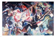 Vasily Kandinsky COMPOSITION VI Fine Art Poster 24X36 VIBRANT ABSTRACT STYLE