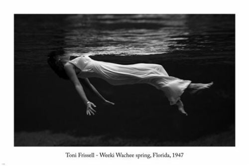 toni frissell WEEKI WACHEE SPRING photo poster FLORIDA 1947 24X36