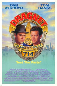 DAN AYKROYD tom hanks DRAGNET movie poster COPS COMEDY 24X36 los angeles