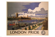 london pride VINTAGE travel poster FRANK MASON united kingdom 1946 24X36 HOT