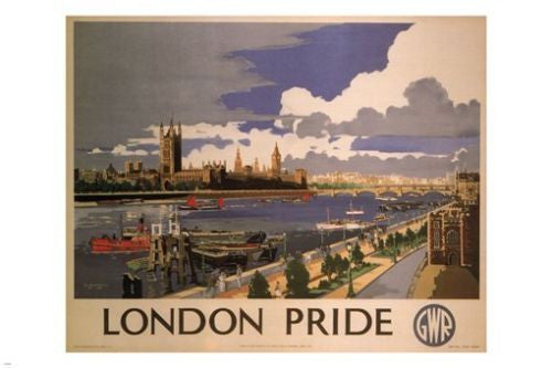 london pride VINTAGE travel poster FRANK MASON united kingdom 1946 24X36 HOT