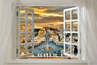 Window Onto ROME Scenic POSTER 24X36 Historic CATHOLIC Prized COLLECTORS