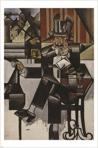 ANALYTIC CUBISM juan gris VINTAGE PAINTING POSTER modern art SPANISH 24X36