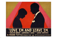 love 'em and leave 'em MOVIE POSTER frank tuttle director 1926 24X36