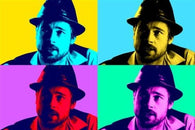 BRAD PITT celebrity ACTOR multiple image POP ART poster 24X36 HOT rare!