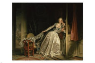 The Stolen Kiss JEAN HONORE FRAGONARD Fine Art Poster 24X36 ROCOCCO STYLE