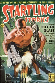 comic book cover poster VINTAGE STARTLING STORIES futuristic sci-fi 24X36