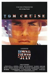 TOM CRUISE in BORN ON THE FOURTH OF JULY classic movie poster 24X36 courage