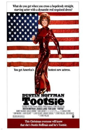 dustin HOFFMAN TOOTSIE movie poster 1985 COMEDY bill MURRAY terri GARR 24X36
