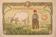 vintage ad poster PRODUCTES SANS Y NUTRITIUS antoni utrillo PASTORAL 24X36