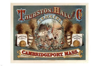 Thurston Hall CRACKERS vintage ad poster United States 1875 24X36 RARE