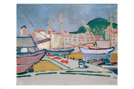 Andre Derain PORT Fine Art Poster BRIGHT 24X36 COLORFUL REFINED Masterful