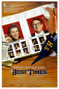 KURT RUSSELL robin williams BEST OF TIMES movie poster HIGH SCHOOL 24X36 new