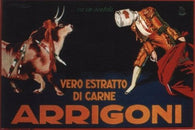 ARRIGONI VINTAGE POSTER by ACHILLE MAUZAN italy 1922 24X36 FUNNY very rare