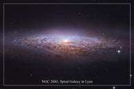NGC 2683 SPIRAL GALAXY IN LYNX space image POSTER24X36 island universe