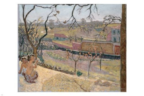 Pierre BONNARD Early Spring Little Fauns FINE ART POSTER 24X36 Pastel Colors