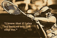 photo quote poster TENNIS GREAT MARIA SHARAPOVA 
