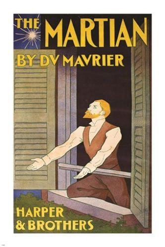THE MARTIAN edward penfield VINTAGE AD POSTER harper & brothers 24X36 DRAMA