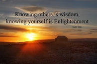 LAO TZU Inspirational QUOTE Poster 24X36 WISDOM Enlightenment SUNSET rare!