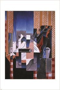 juan gris VIOLIN AND GUITAR classic painting poster MODERN ART cubism 24X36