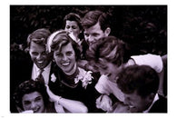 THE KENNEDYS Toni Frissell PHOTO POSTER 24x36 1953 camelot POLITICAL Family
