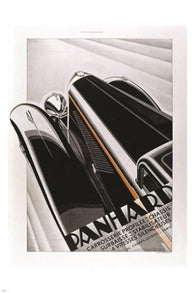 classic french automobile PANHARD vintage ad poster SLEEK REFINED 24X36 new