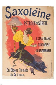 vintage french ad poster SAXOLEINE classic brand WELL KNOWN COLLECTORS 24X36