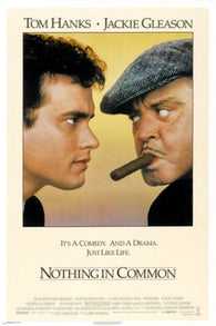 NOTHING IN COMMON vintage movie poster TOM HANKS JACKIE GLEASON funny 24X36