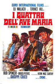 SPAGHETTI WESTERN ACE HIGH 4 HAIL mary MOVIE poster bud HILL 24X36 -PW0