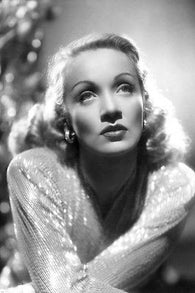 MARLENE DIETRICH PORTRAIT poster GLAMOROUS LUMINOUS rare BEAUTY 24X36