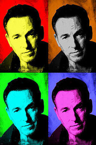 Bruce Springsteen Celebrity singer Multiple Image POP ART POSTER 24X36 new!