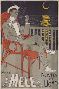 the new man vintage ad poster franz laskoff Italy 1900 24X36 HOT NEW PRIZED