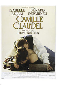 CAMILLE CLAUDEL movie poster DEPARDIEU & ADJANI twisted ARTIST story 24X36