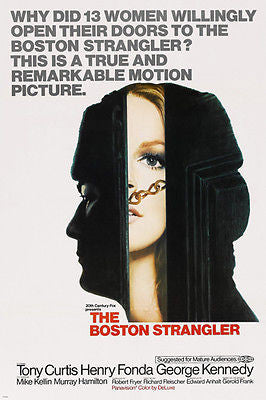 THE BOSTON STRANGLER movie poster TONY CURTIS henry fonda MURDER 24X36