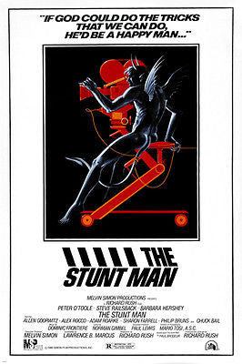 THE STUNT MAN movie poster PETER O'TOOLE BARBARA HERSHEY the biz 24X36