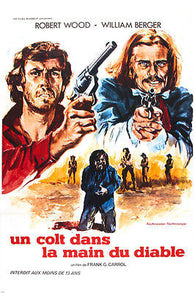 SPAGHETTI WESTERN colt in the hand of devil movie poster ROBERT WOOD 24X36