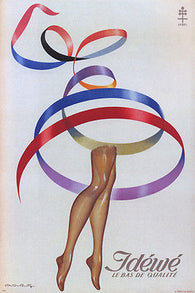 Idéwé VINTAGE Ad POSTER Viktor RUTZ France 1946 24X36 collector's TOP QUALITY