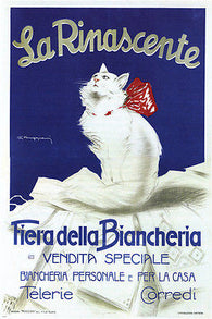 la RINASCENTE vintage AD POSTER by GIORGIO muggiani ITALY 24X36 top QUALITY