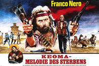 1976 KEOMA movie poster FRANCO NERO spaghetti western blood guns 24X36