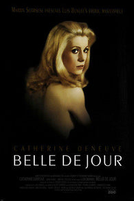 1967 BELLE de JOUR CATHERINE DENEUVE movie poster SEXUAL TENSION 24X36