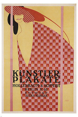 Images Julius Klinger VINTAGE ART POSTER Germany 1912 24X36 First Rate GEM!