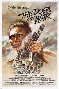 THE DOGS of WAR movie poster CHRISTOPHER WALKEN mercenary SOLDIERS 24X36