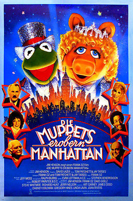 THE MUPPETS TAKE MANHATTAN movie poster dabney COLEMAN joan RIVERS 24X36