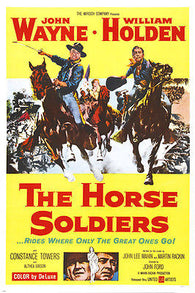 john wayne THE HORSE SOLDIERS movie poster 