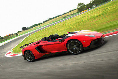 LAMBORGHINI AVENTADOR poster sleek aerodynamic SPORTY CLASSIC new 24X36