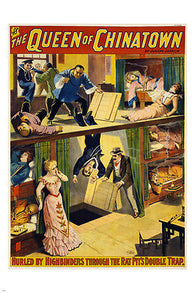 THE QUEEN OF CHINATOWN Joseph Jarrow VINTAGE Broadway Poster 1899 24X36 HOT
