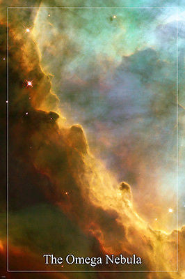 THE OMEGA NEBULA Hubble Space Telescope image POSTER 24X36 fascinating